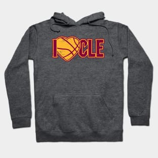 I Love CLE –veland Basketball! (DELUXE) Hoodie